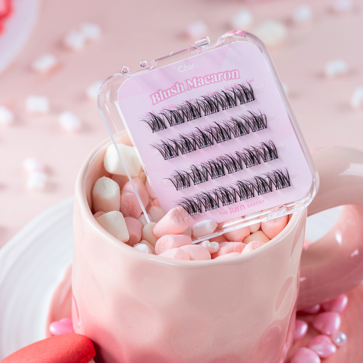 Blush Macaron - Effilé, Effet poupée, Élégant