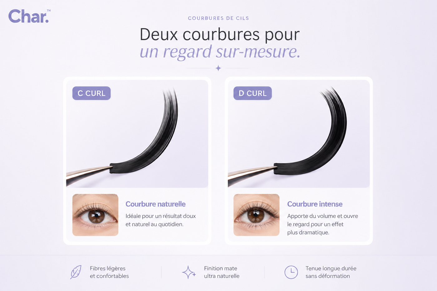 Deux boucles pour un look personnalisé